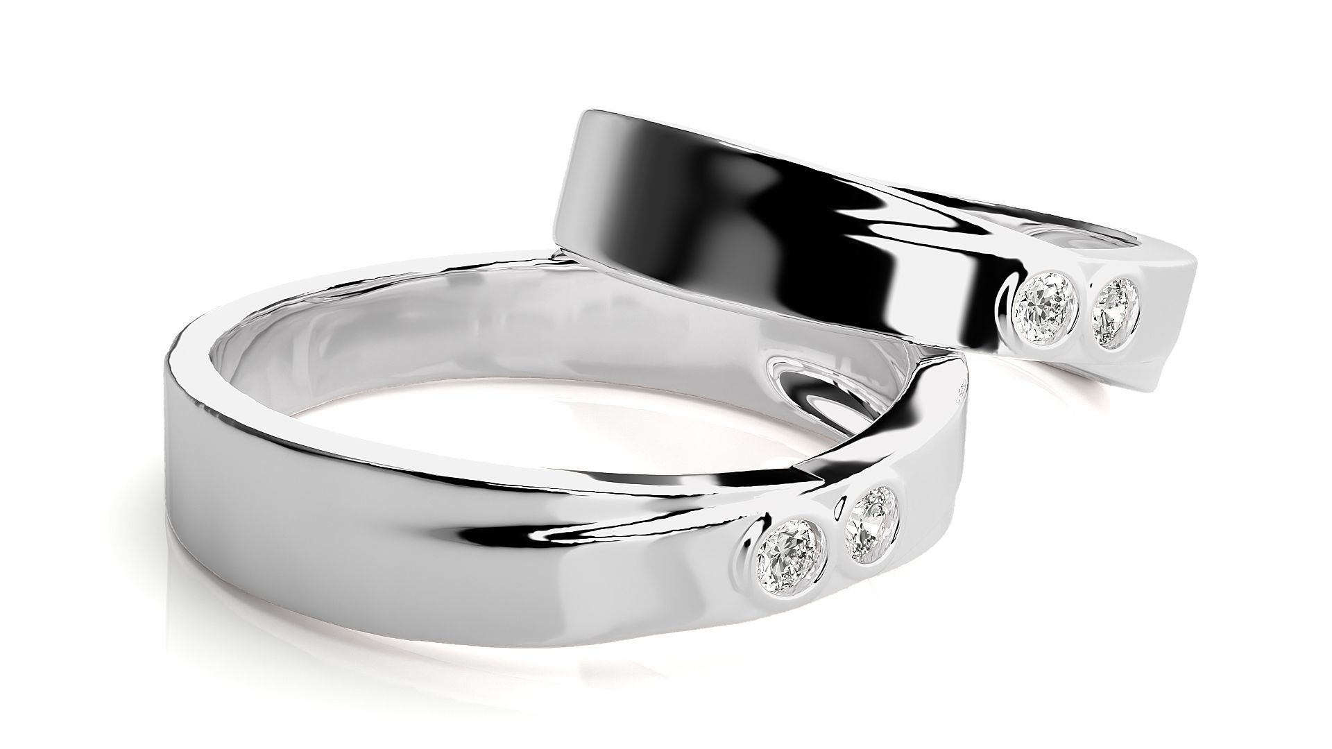 Band ring - 8511 3D print model_5