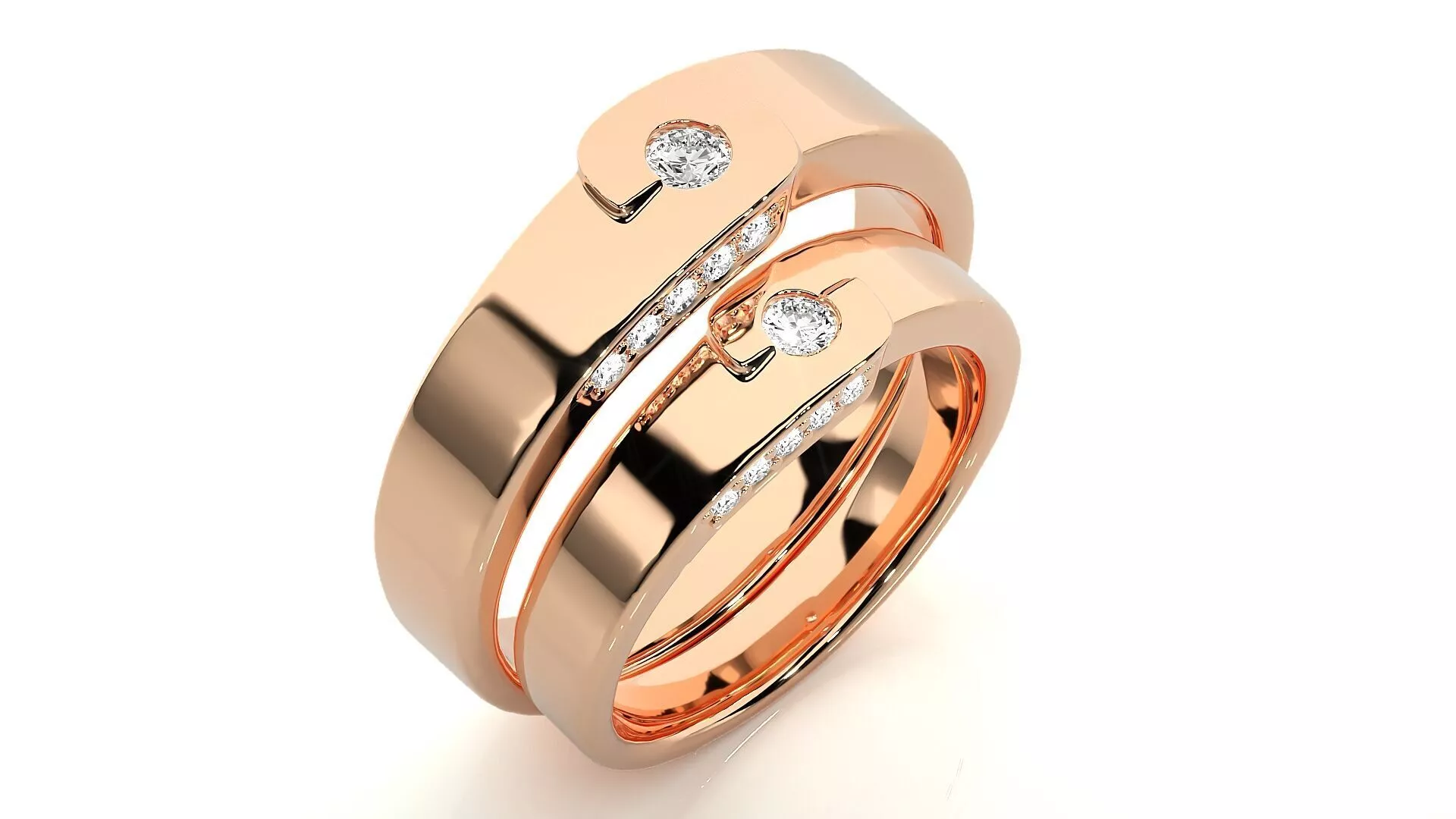 Band ring - 7967 3D print model