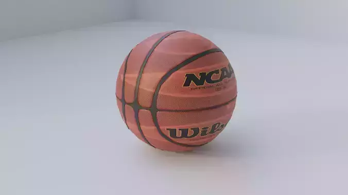 Baketball basketball ball Low-poly 3D model