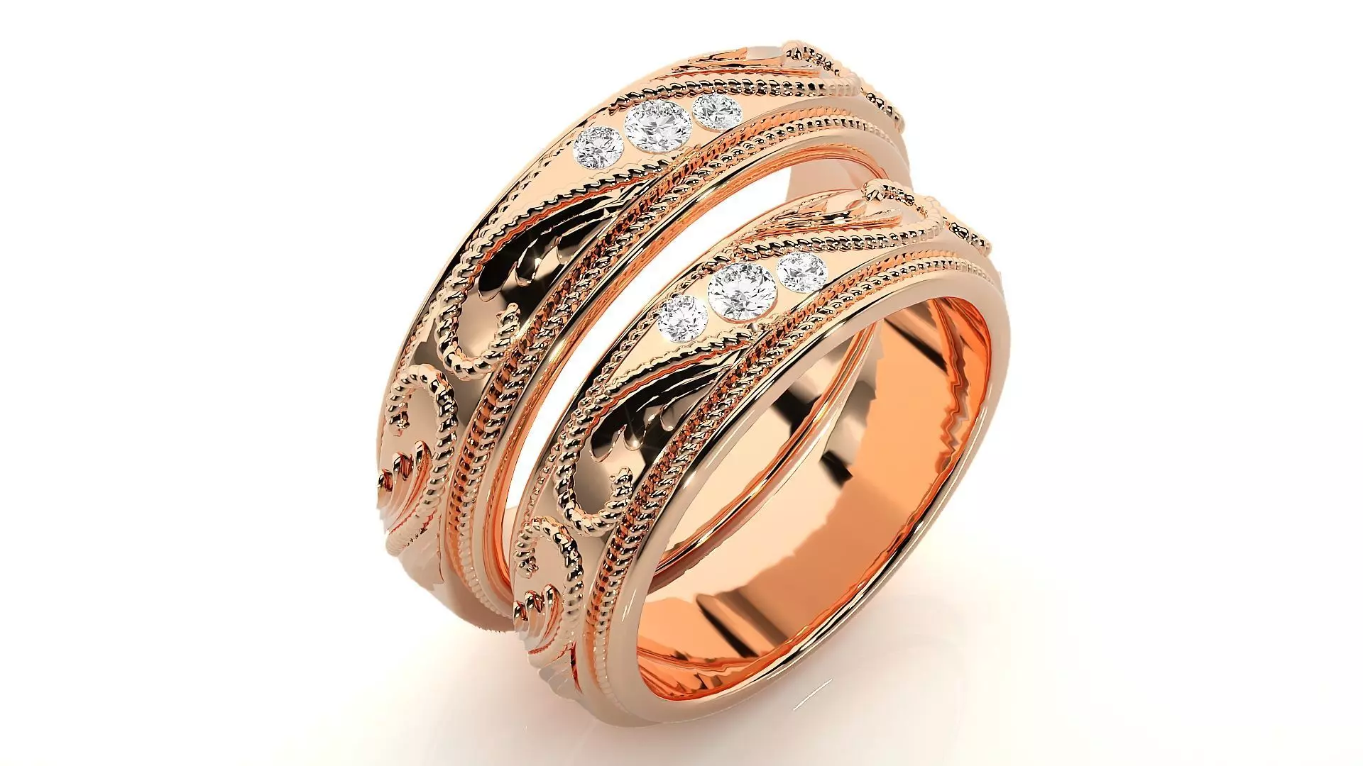 Band ring - 5850 3D print model