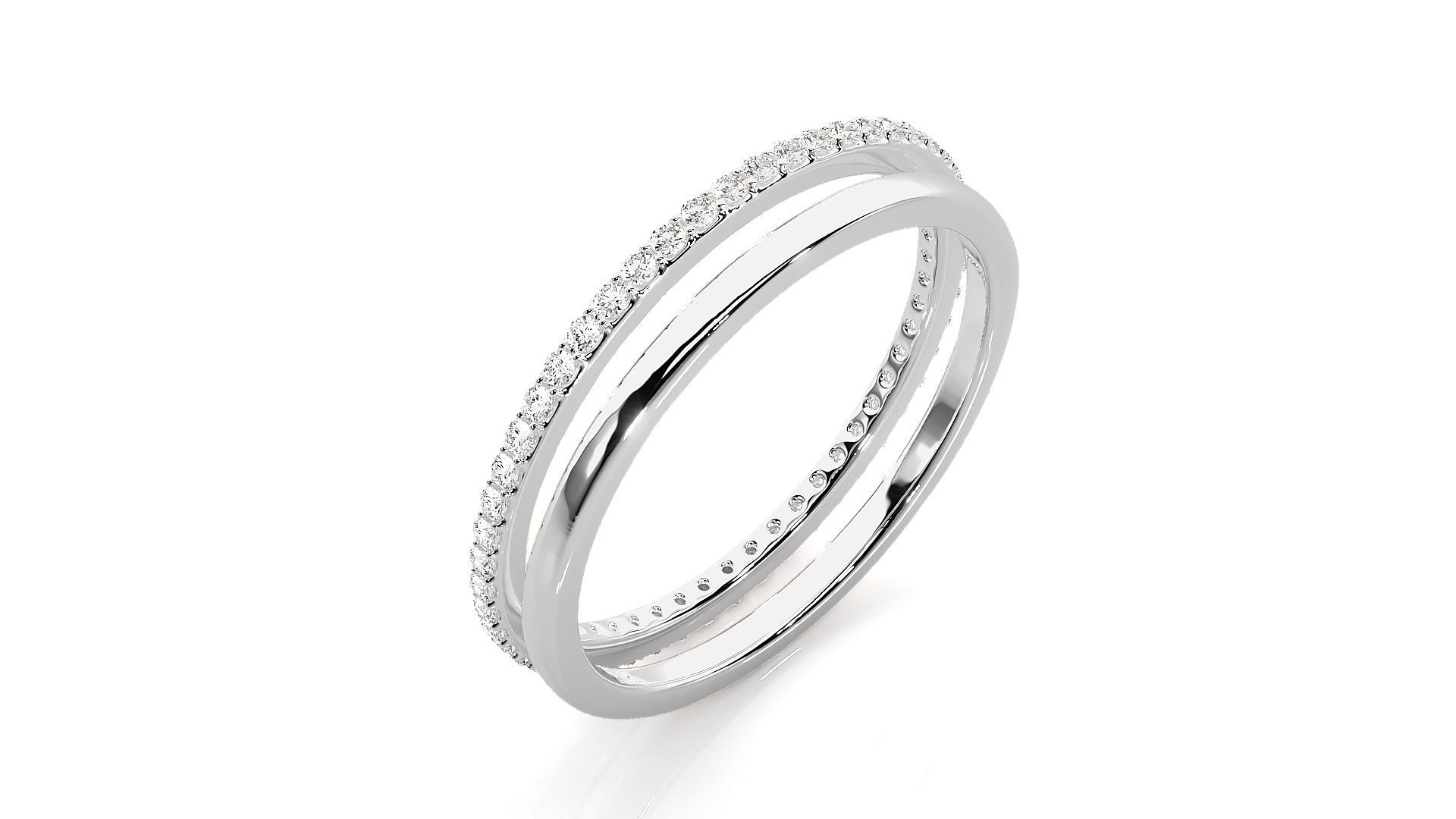 Band ring - 5713 3D print model_8