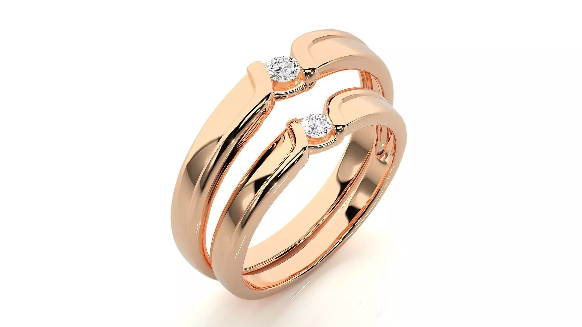 Band ring - 3656 3D print model