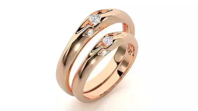 Band ring - 2722 3D print model