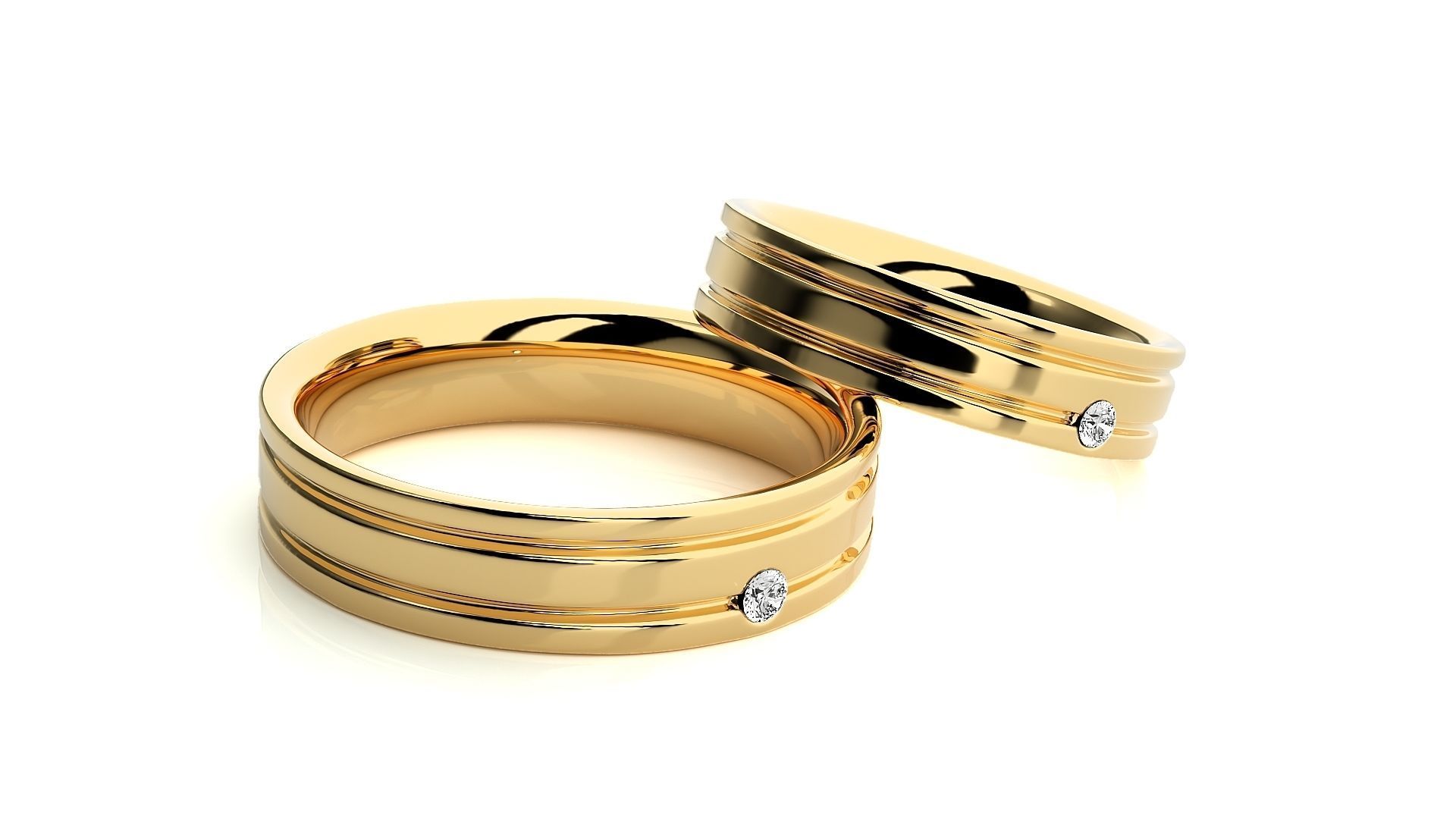 Band ring - 2113 3D print model_10