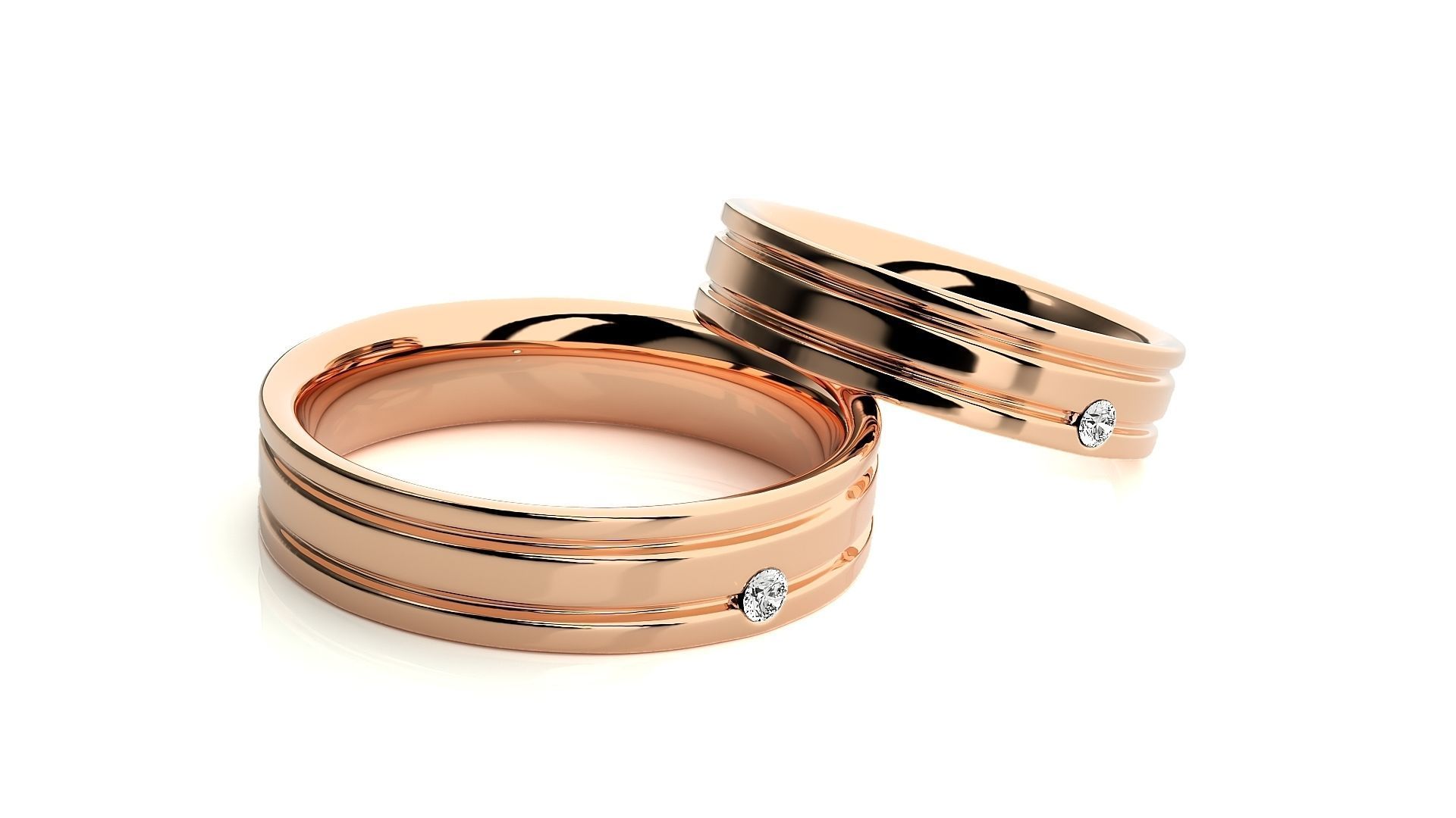 Band ring - 2113 3D print model_2