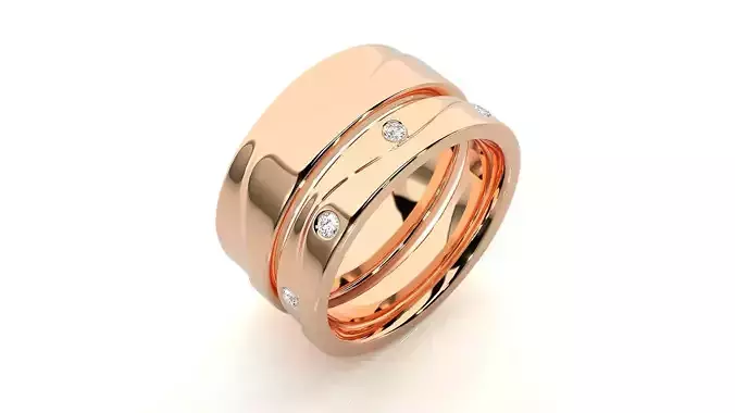Band ring - 2004 3D print model
