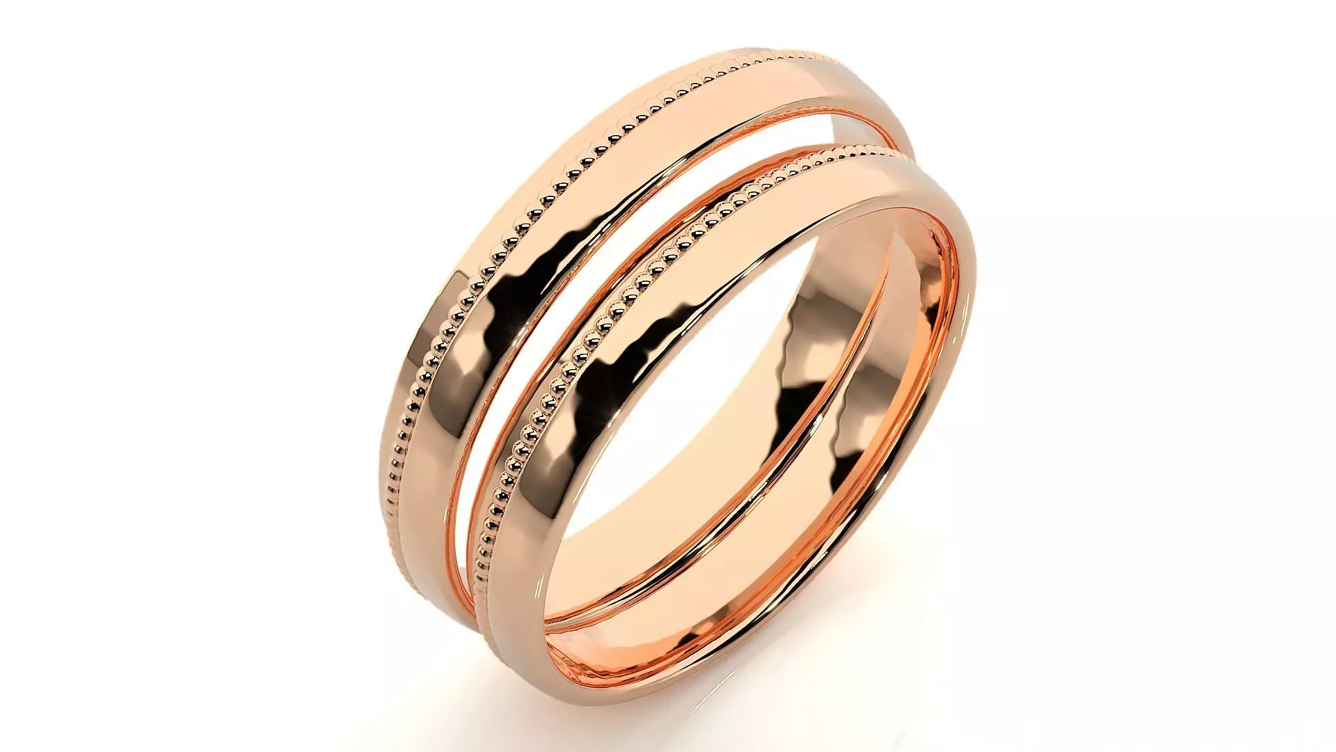 Band ring - 1325 3D print model