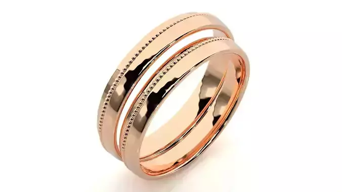 Band ring - 1325 3D print model