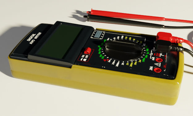 Digital AVO Meter 3D model_17