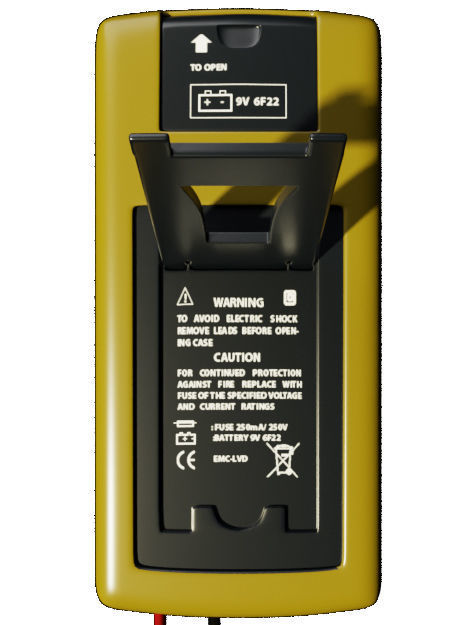 Digital AVO Meter 3D model_1