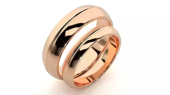 Band ring - 108 3D print model