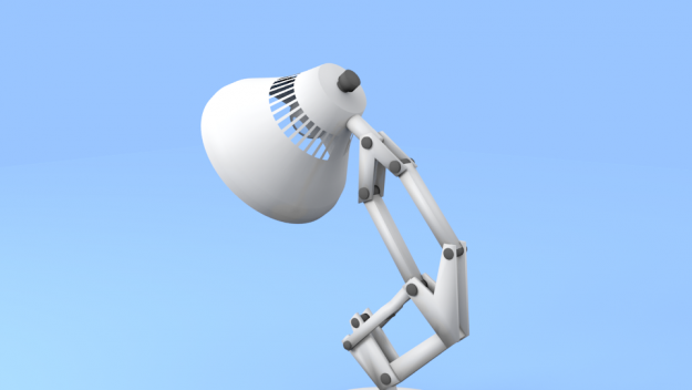 Luxo Jr Free low-poly 3D model_1