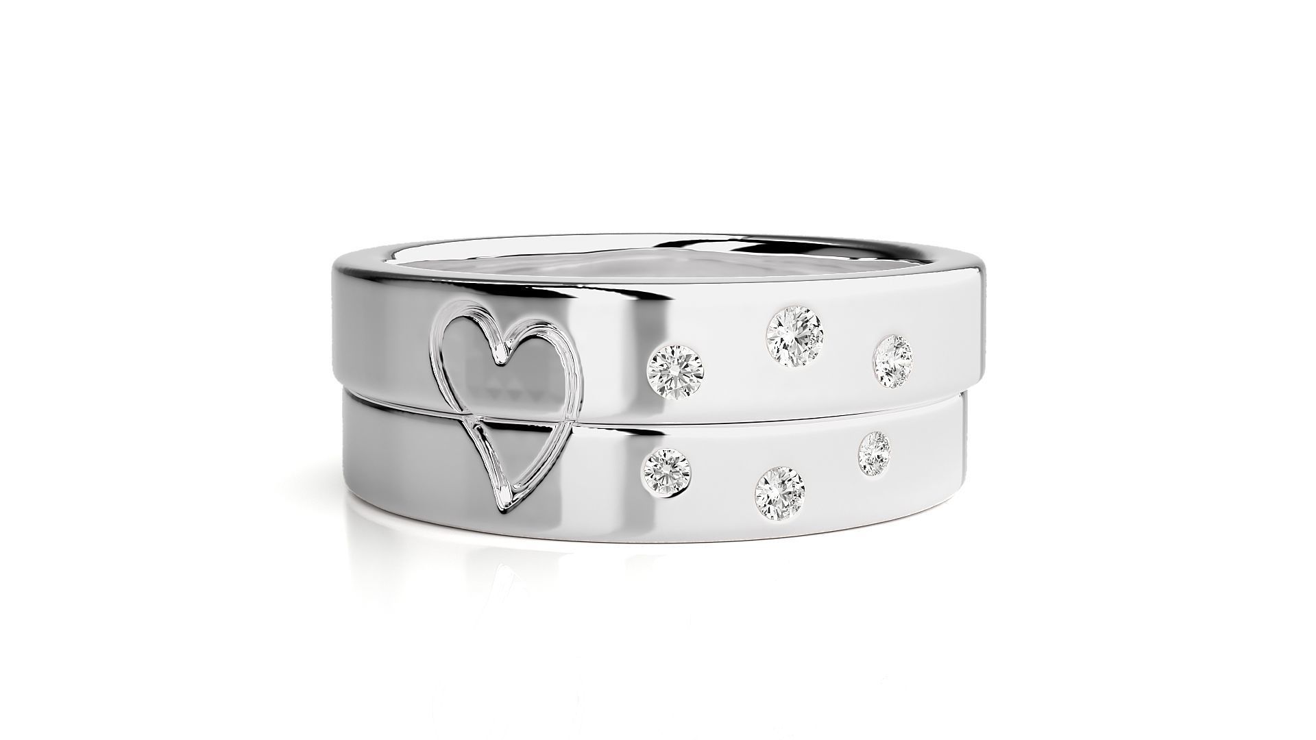 Band ring - ad  511 3D print model_6