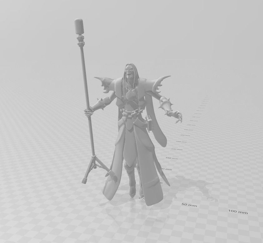Karthus Pentakill 3D Model 3D print model_1