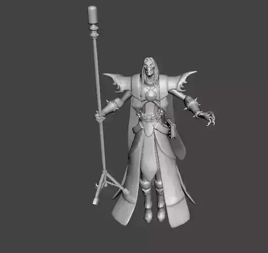 Karthus Pentakill 3D Model