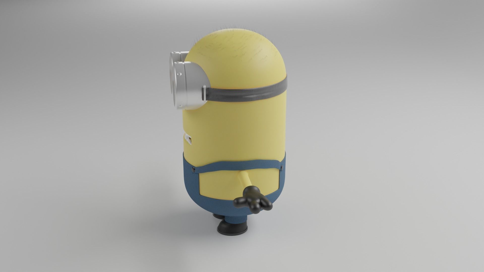 Character Minion 3D model_3