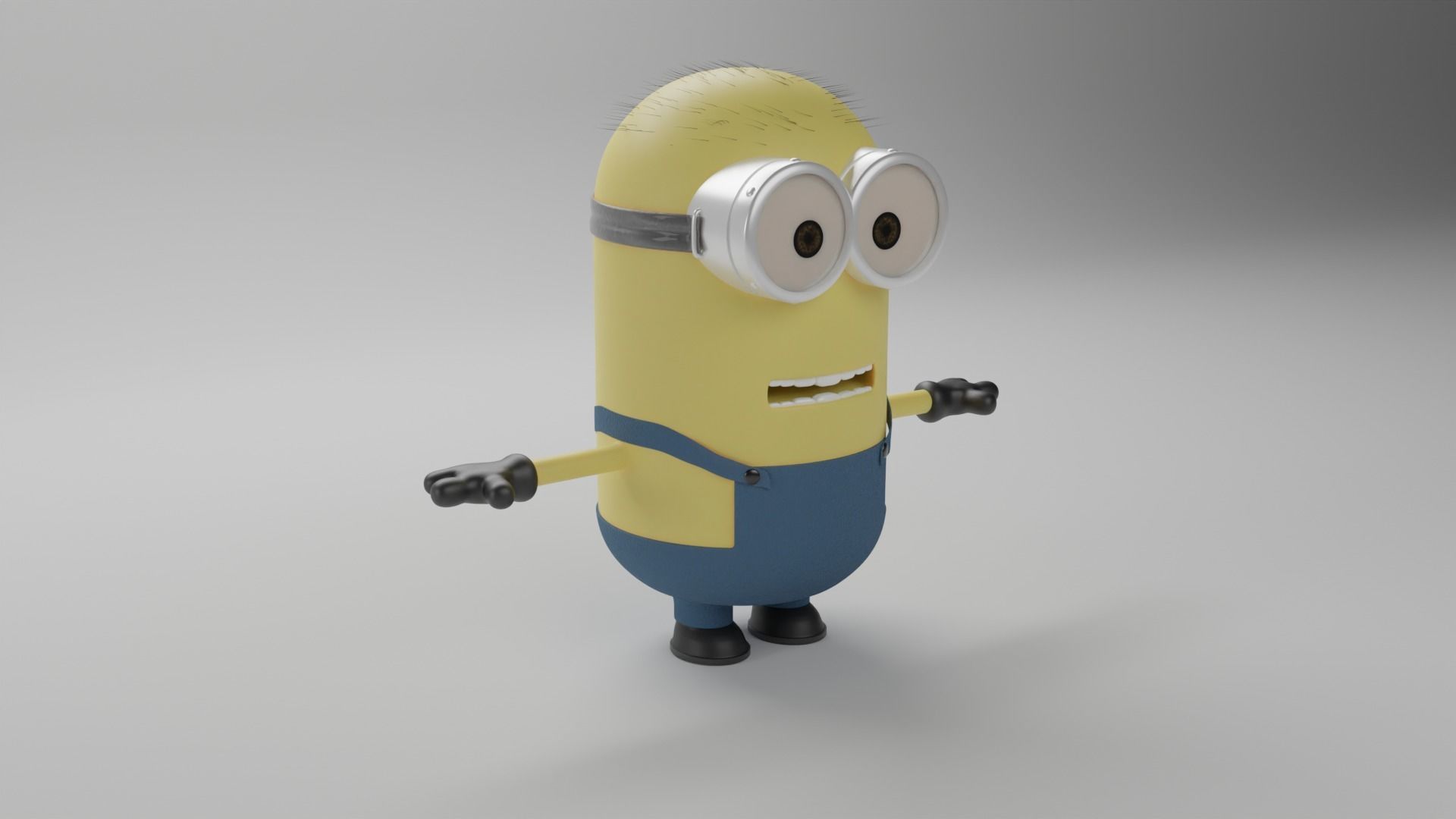 Character Minion 3D model_2