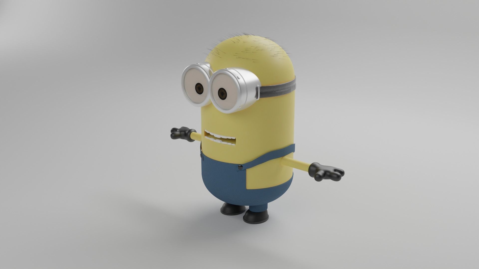 Character Minion 3D model_1