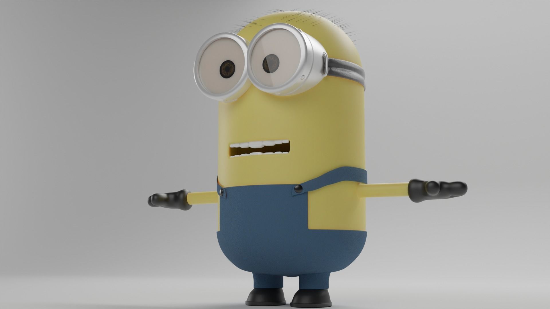 Character Minion 3D model_6