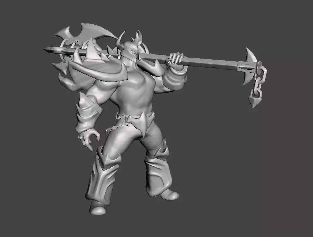 Pentakill Mordekaiser 3D Model 3D print model_0
