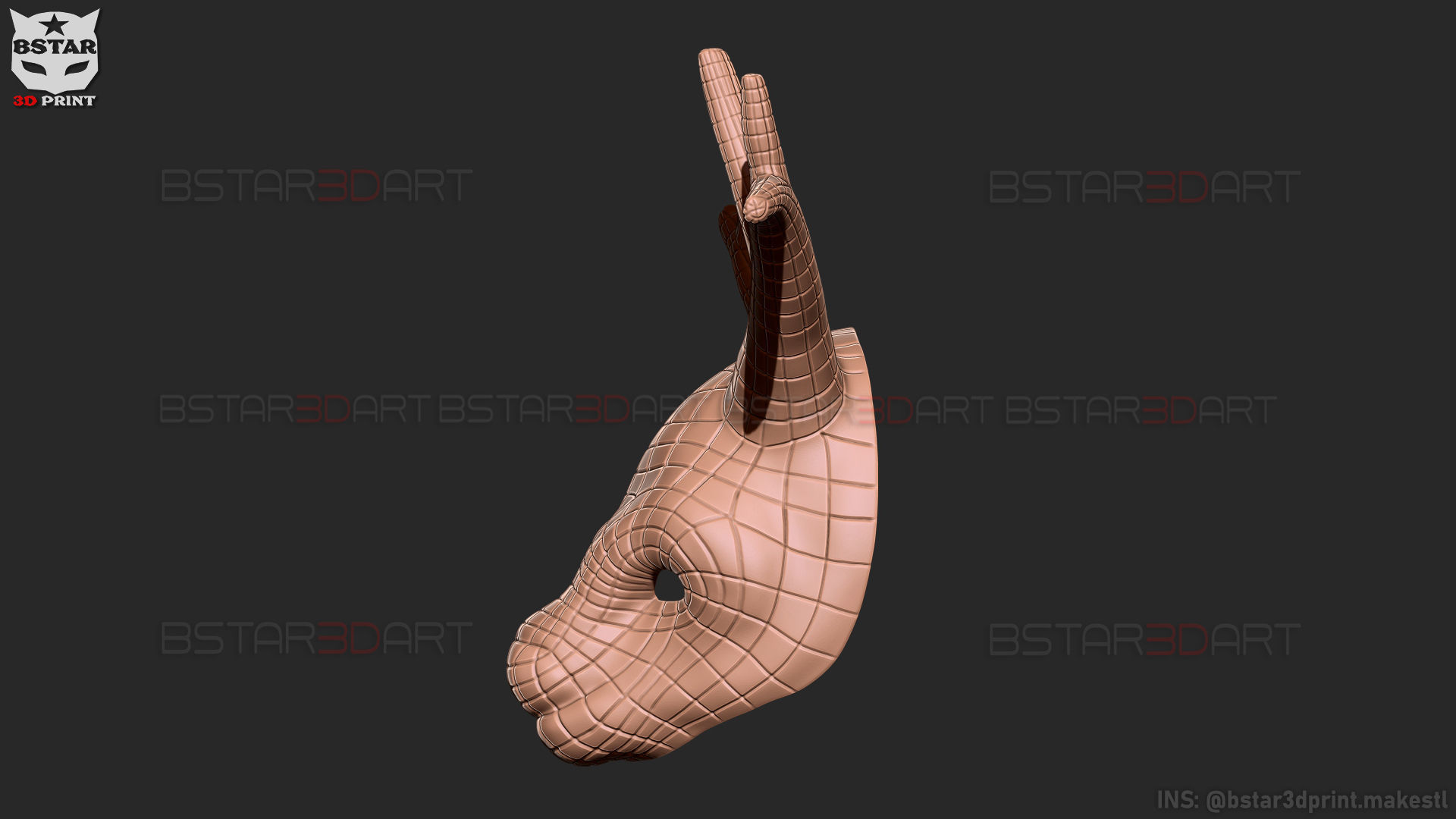 Squid Game Mask - Vip Deer Mask Cosplay 3D print model_23
