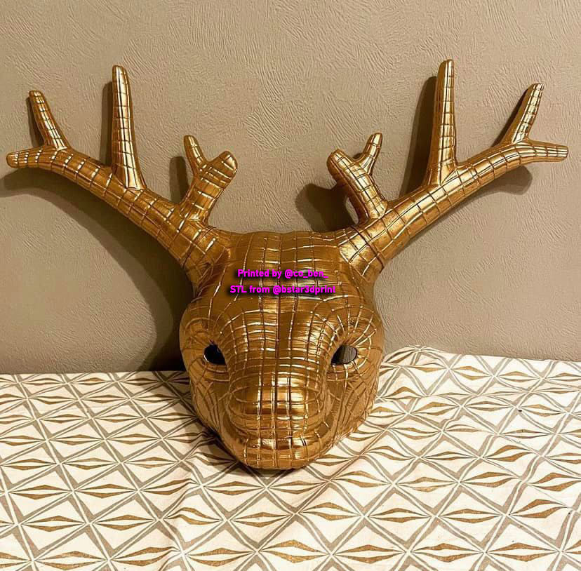 Squid Game Mask - Vip Deer Mask Cosplay 3D print model_1