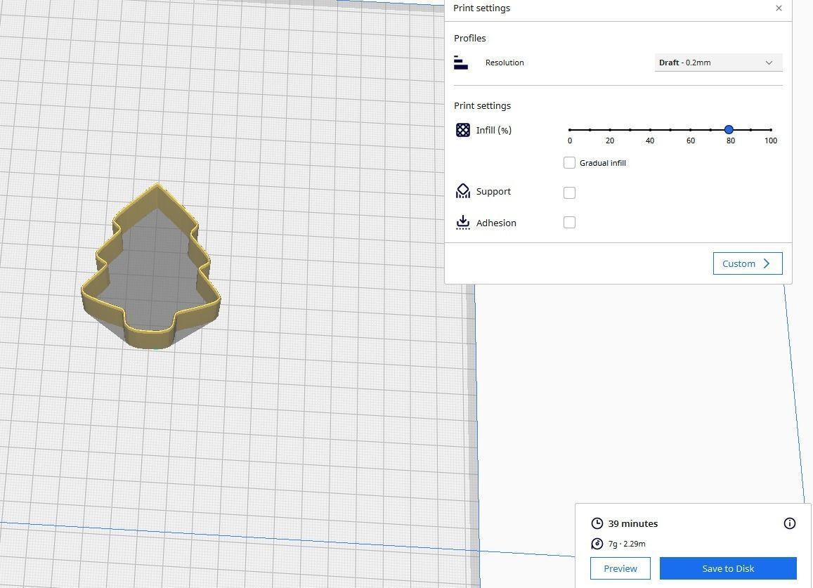 Christmas Baking Forms 3D print model_9