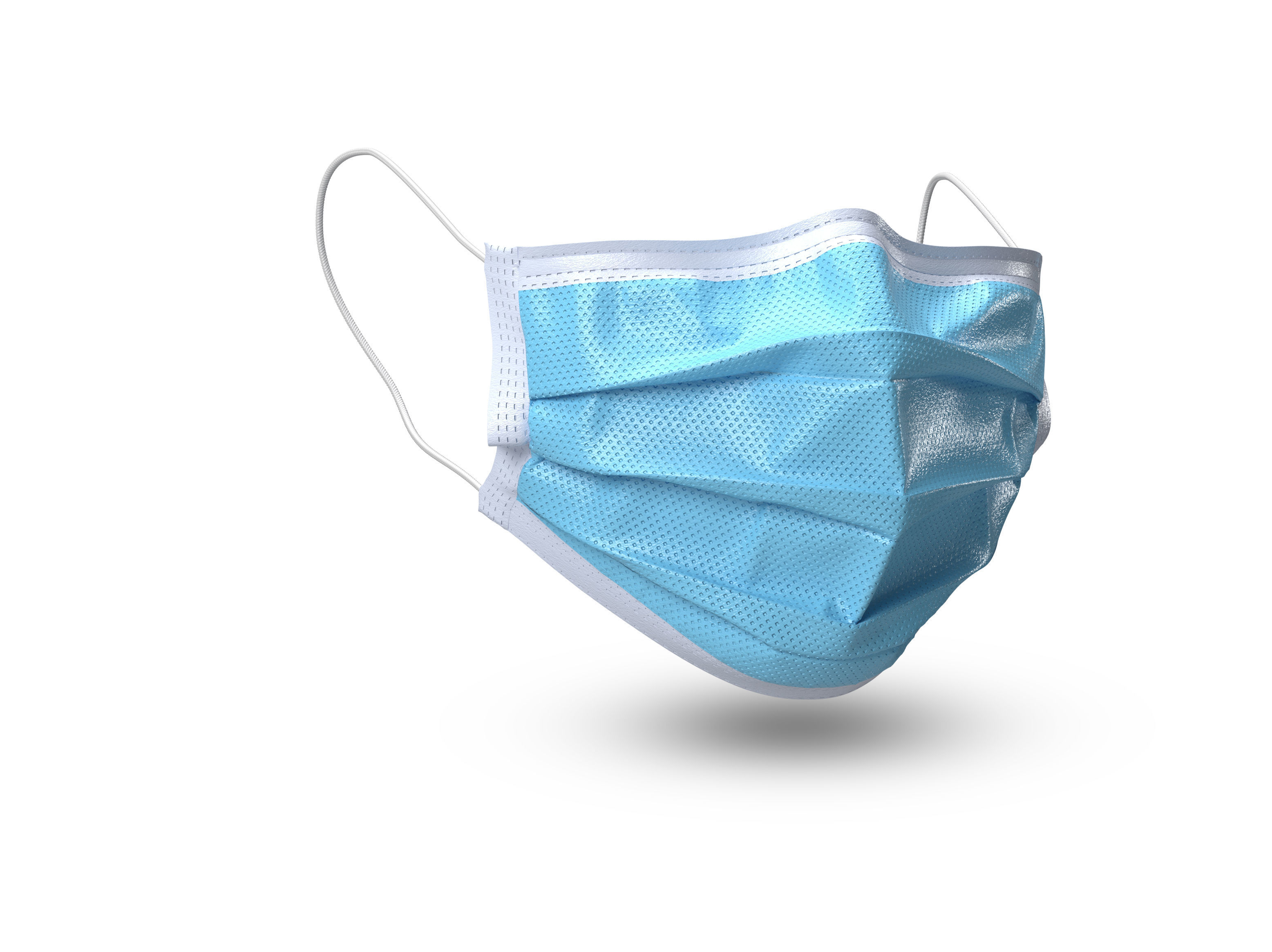 3d surgical mask  3D model_3