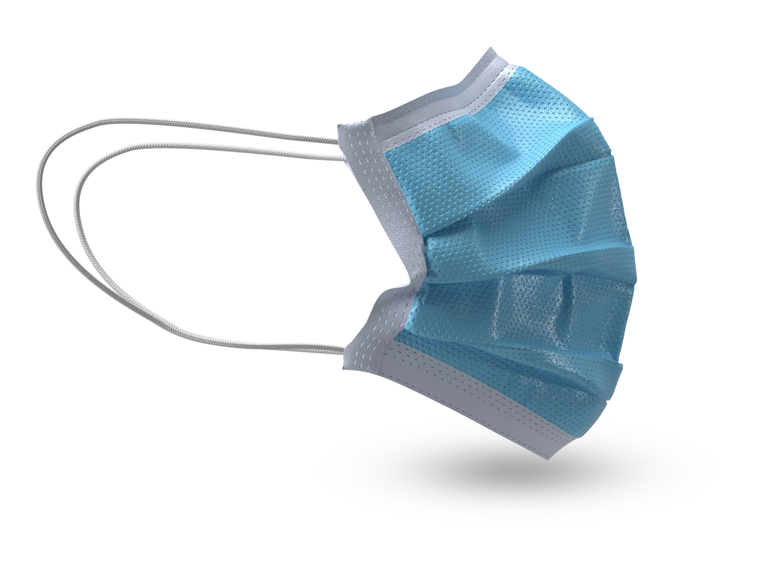 3d surgical mask  3D model_4