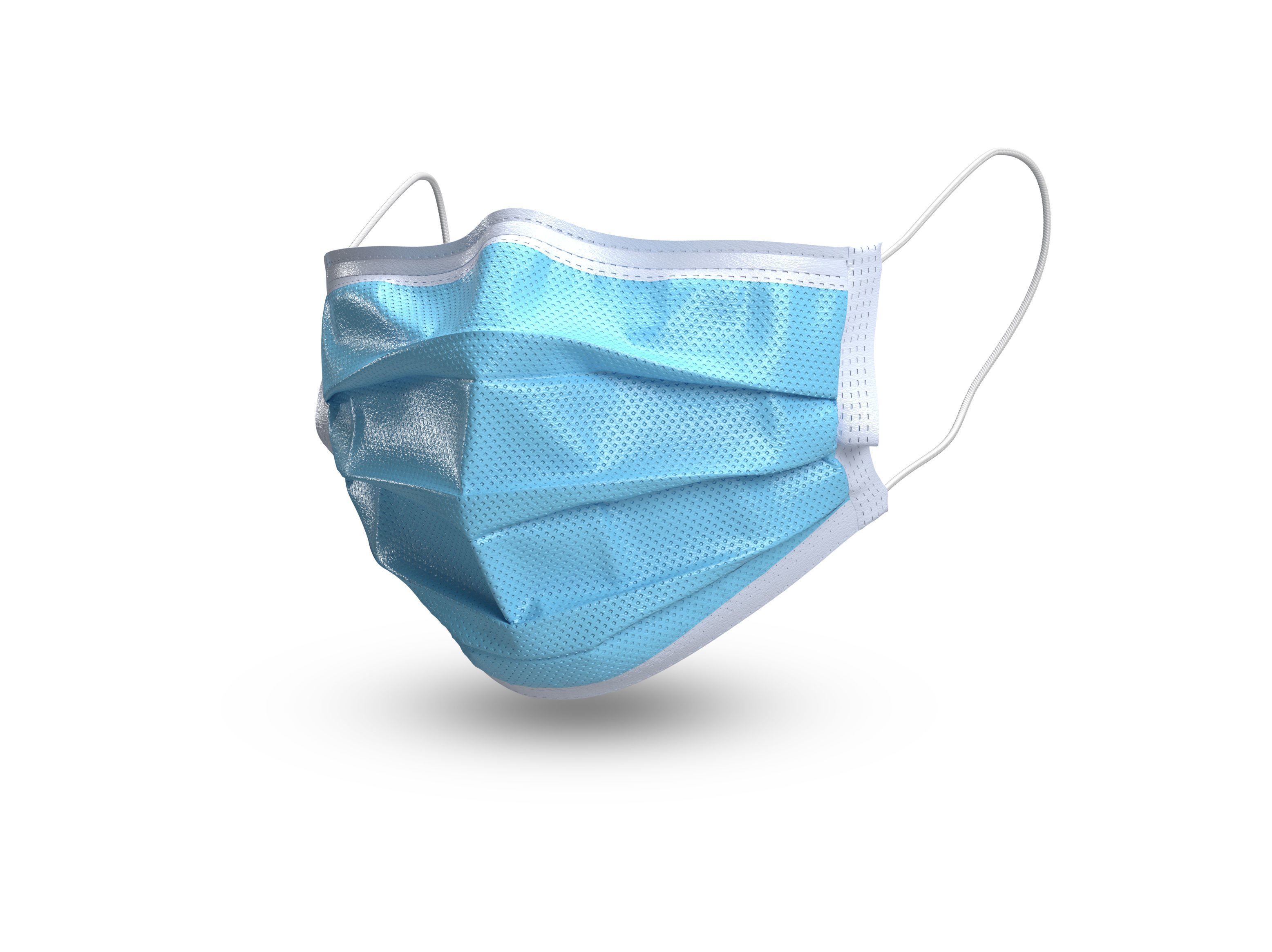 3d surgical mask  3D model_1