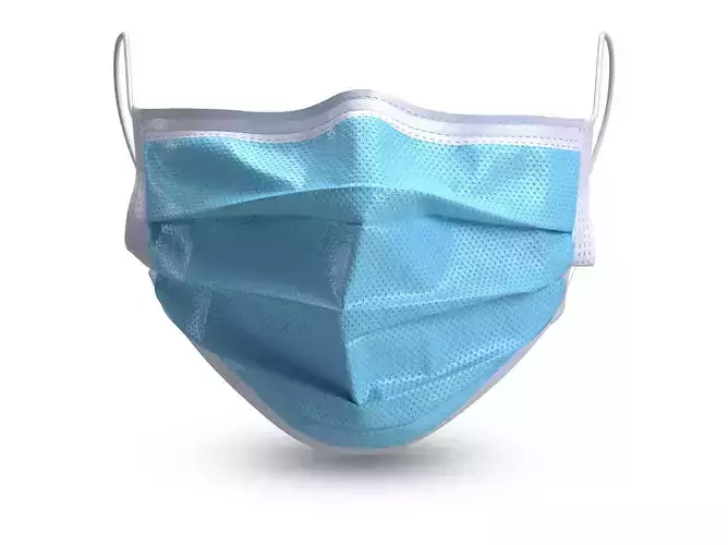 3d surgical mask  3D model