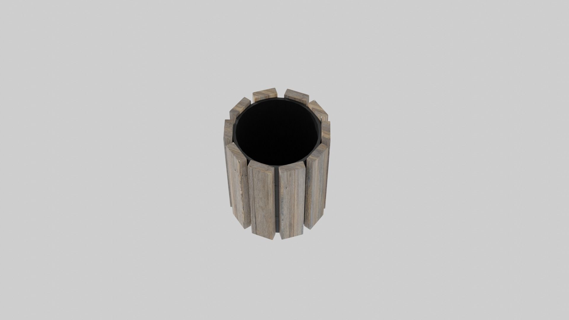 Trash can Free 3D model_2
