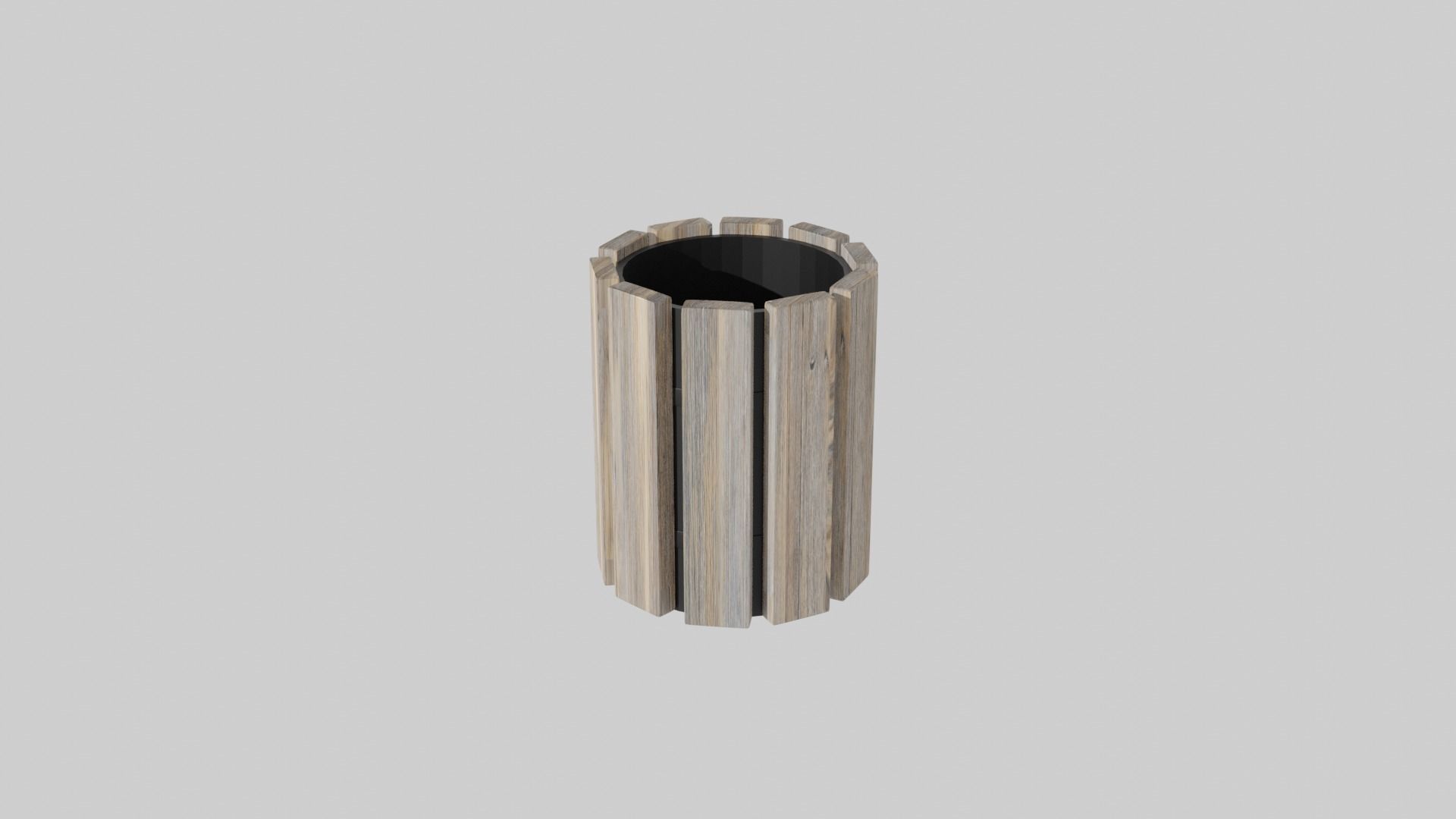 Trash can Free 3D model_1
