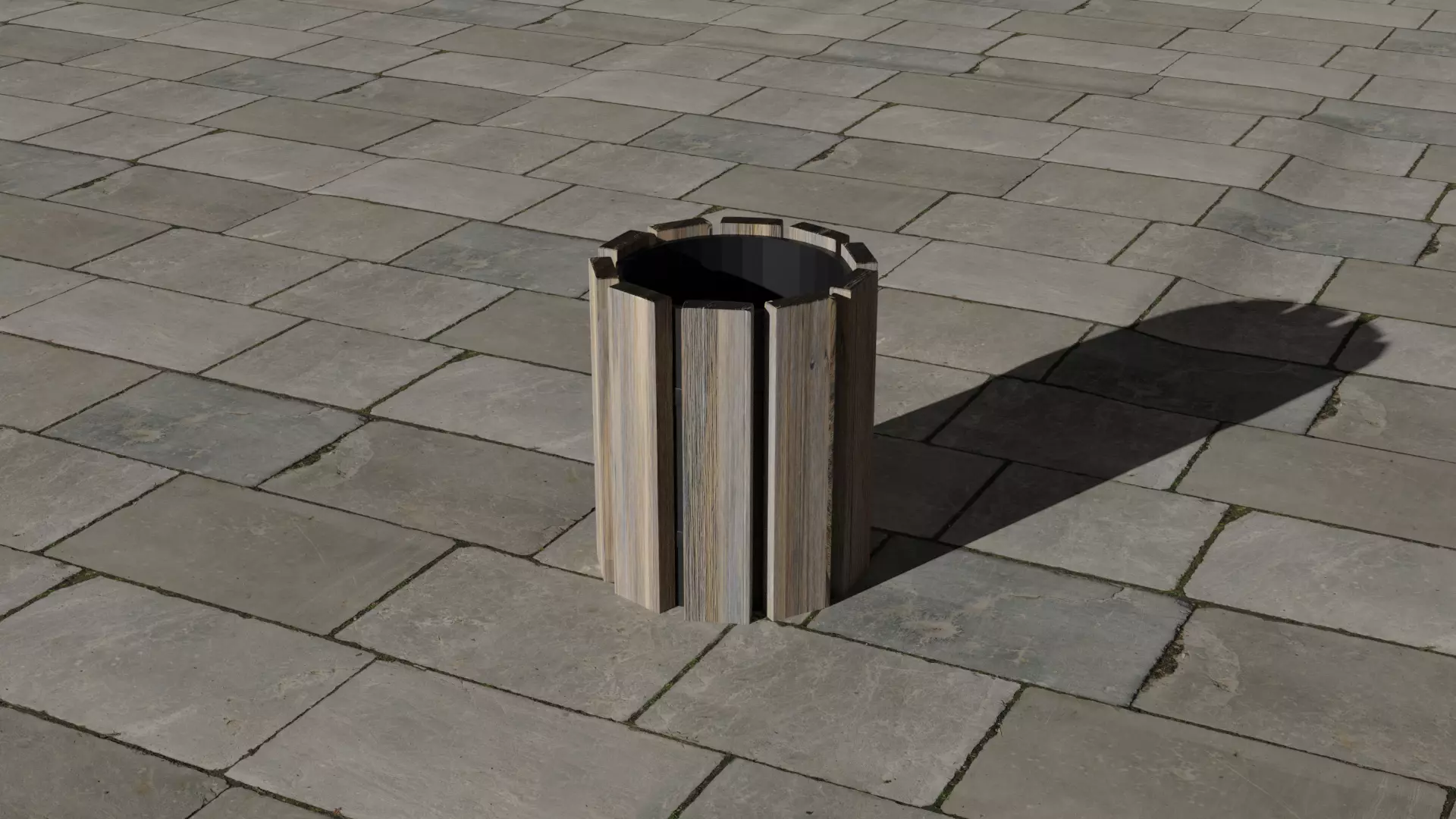 Trash can Free 3D model_0