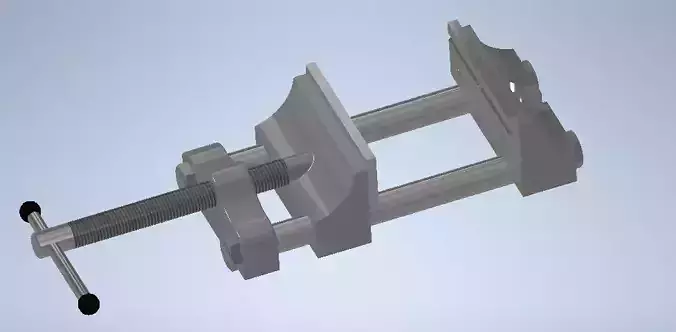Drill press vise 3D print model