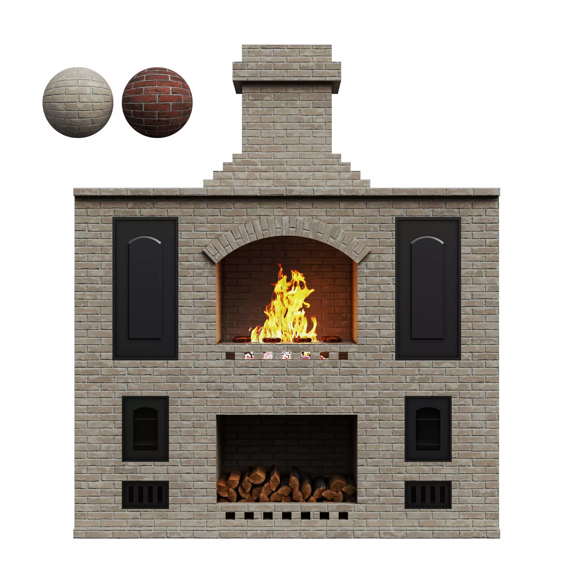 Baebque 01 3D model