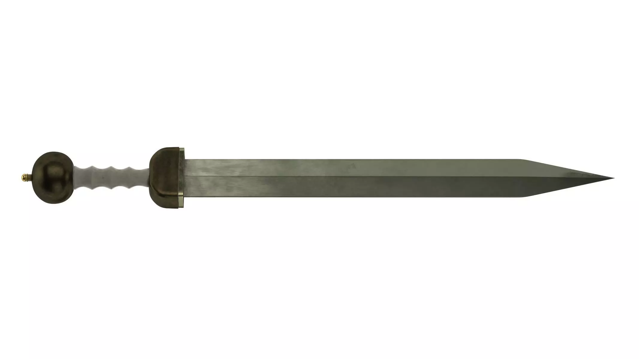 Gladius sword Low-poly 3D model_0