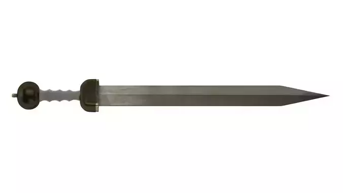 Gladius sword Low-poly 3D model