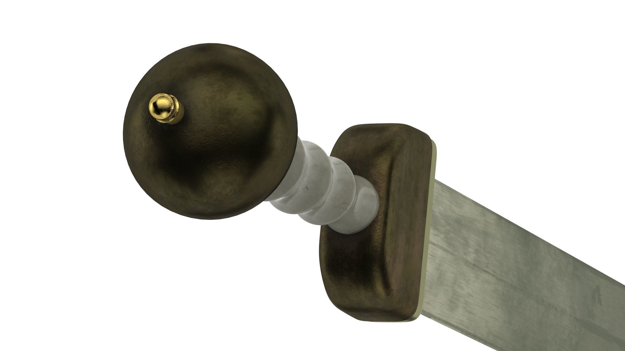 Gladius sword Low-poly 3D model_4