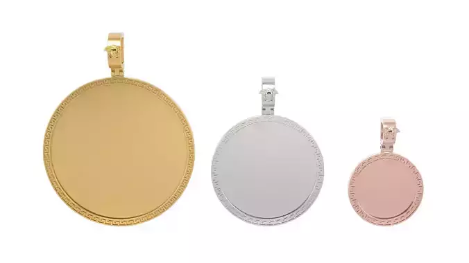 Picture pendant 1-2 inch N 56 3D print model