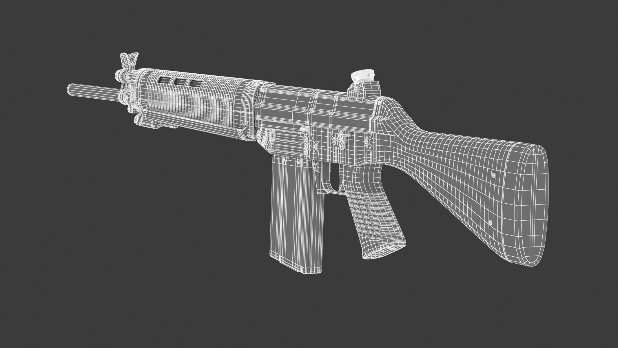 SIG SG 540  3D model_16