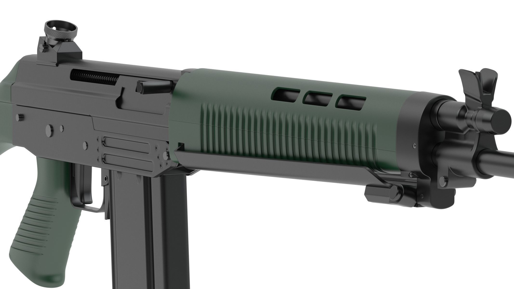 SIG SG 540  3D model_9