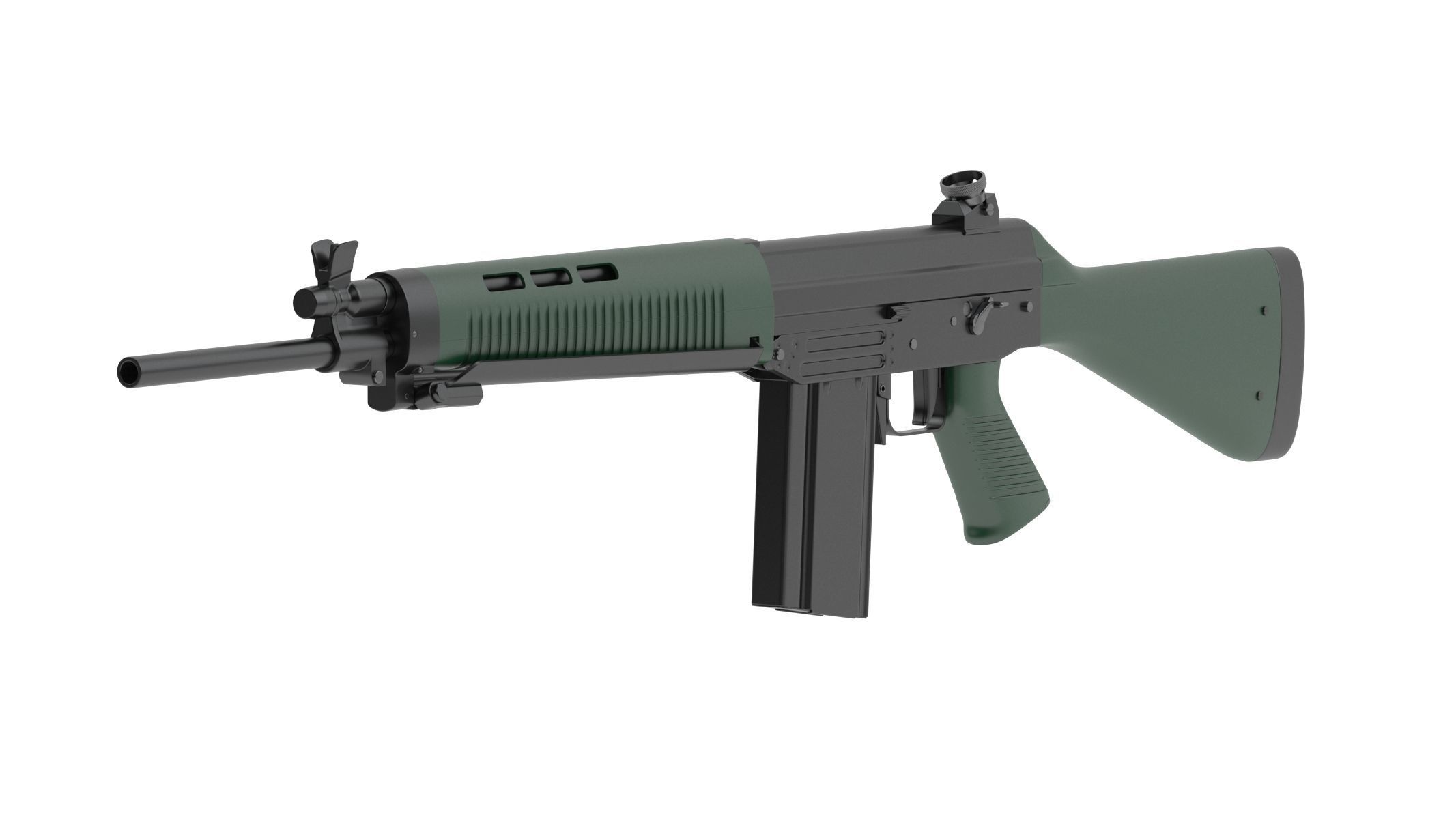 SIG SG 540  3D model_3