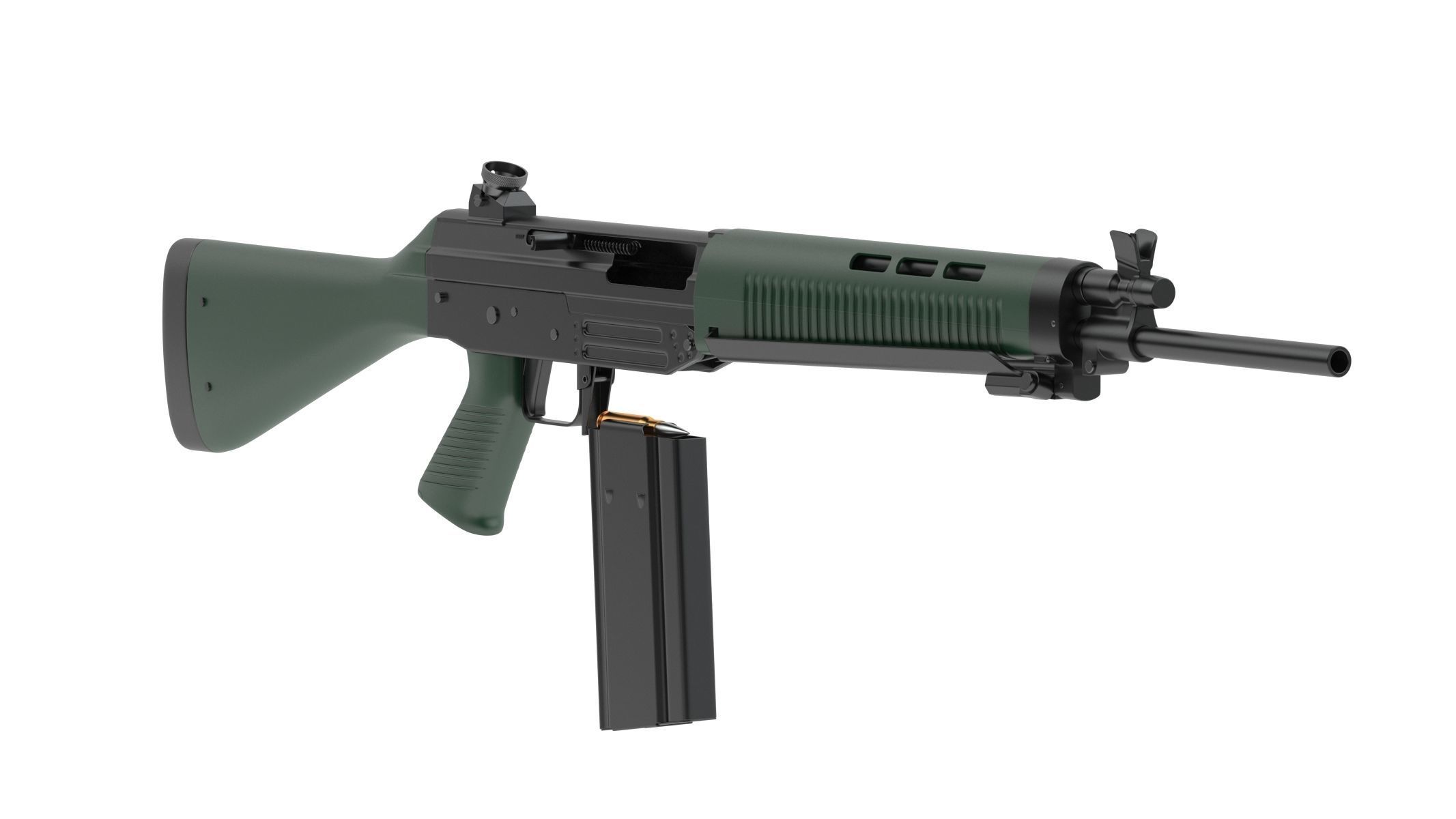 SIG SG 540  3D model_4