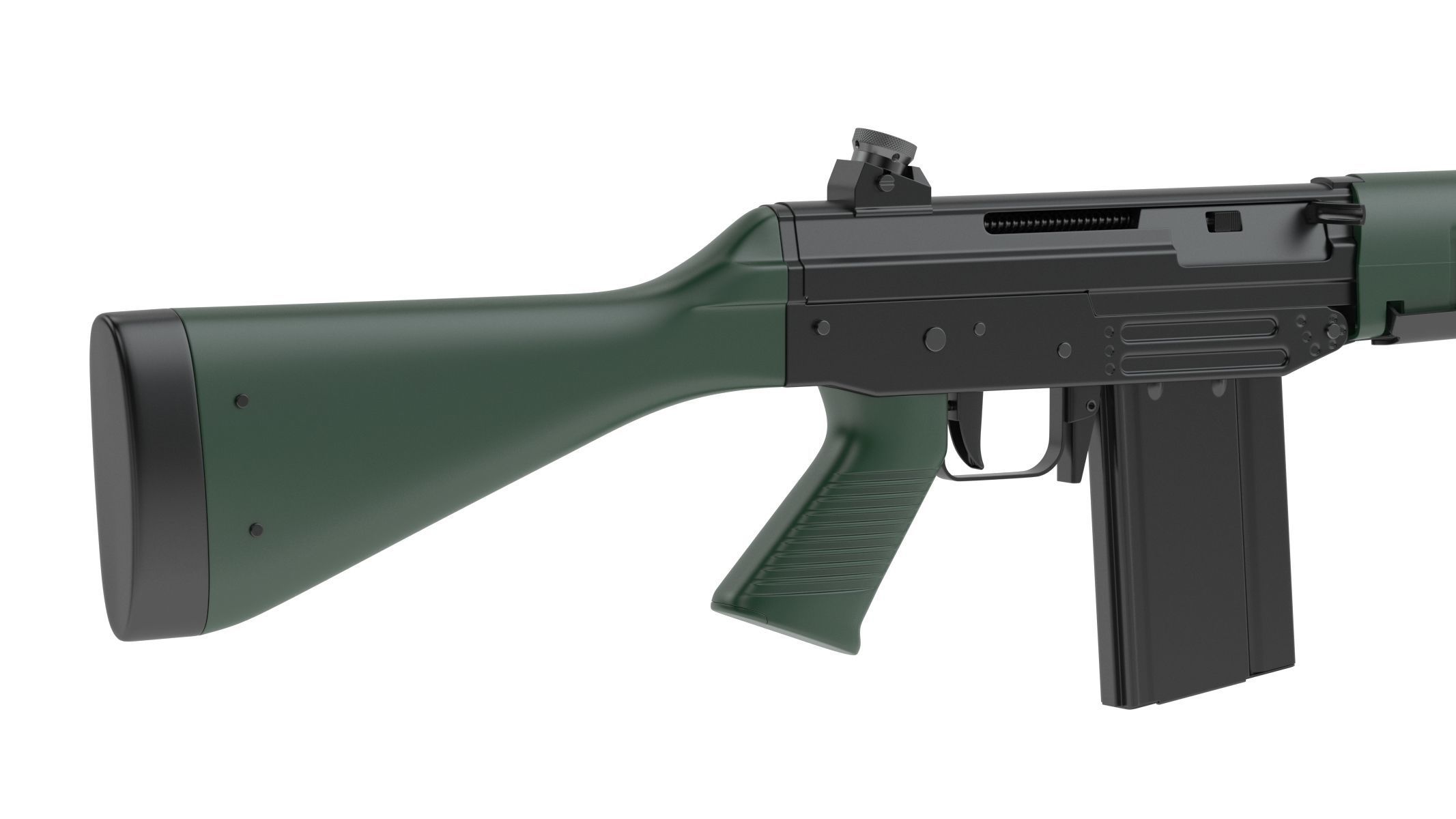 SIG SG 540  3D model_5