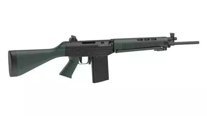 SIG SG 540  3D model