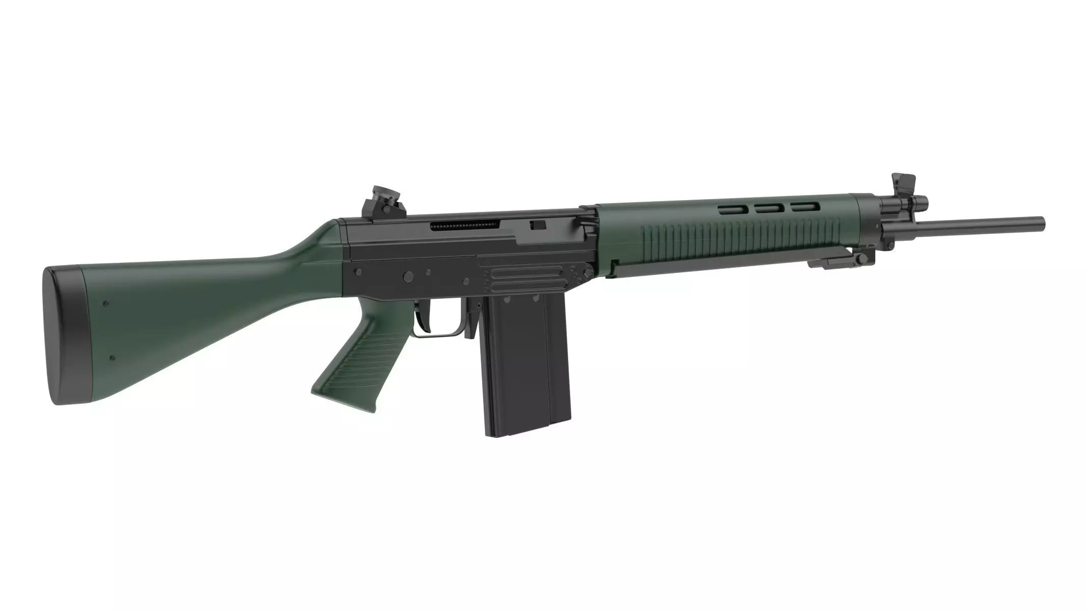 SIG SG 540  3D model_0