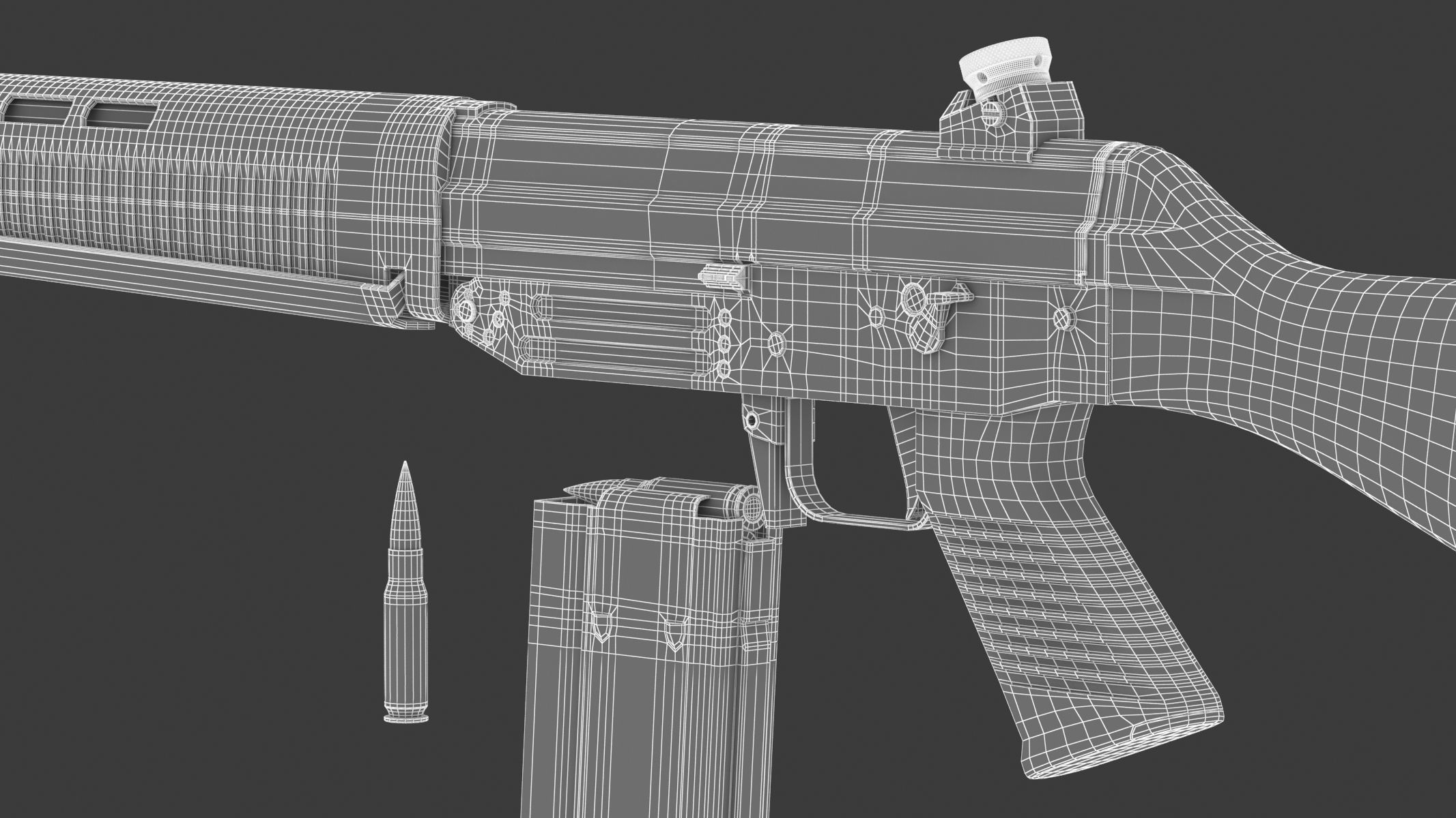 SIG SG 540  3D model_29