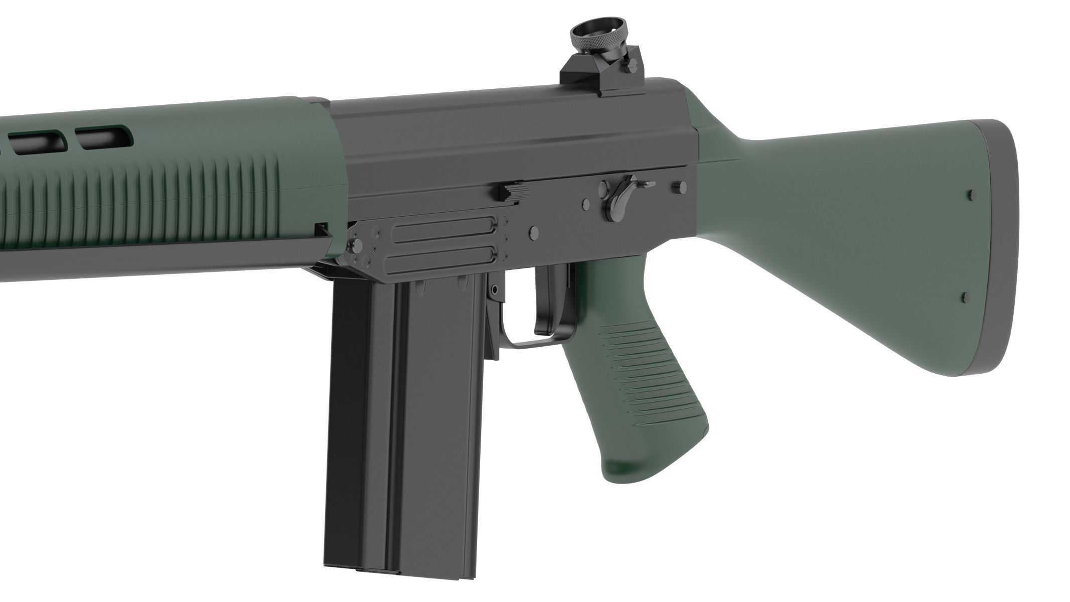 SIG SG 540  3D model_8
