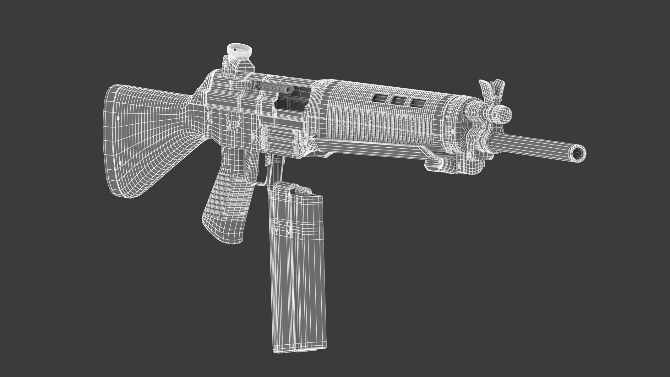 SIG SG 540  3D model_19